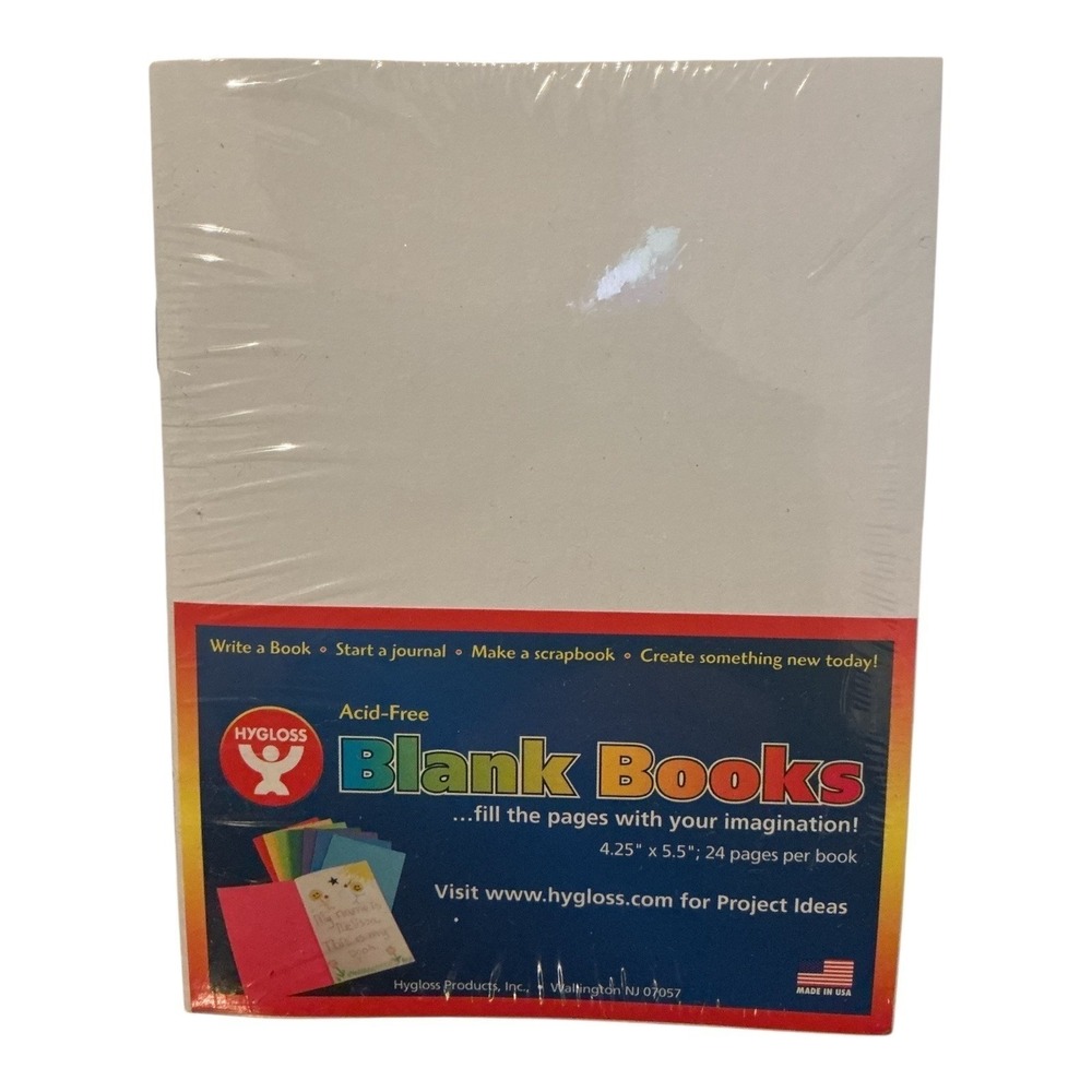Hygloss - Blank Books (4.25 x 5.5) - Acid-Free Mini Journals